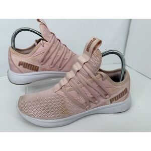 Puma Softride Enzo Evo Running Shoes Womens 8 Pink 377215-03 Sneaker